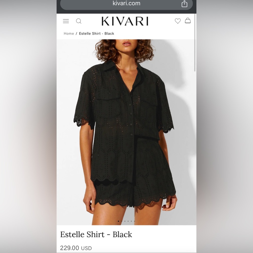 Kivari Estelle shirt